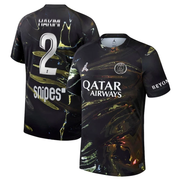 Maglia Paris Saint-Germain Hakimi 2 Night Uomo 2025-26 Maglia Paris Saint-Germain Hakimi 2 Night Uomo 2025-26