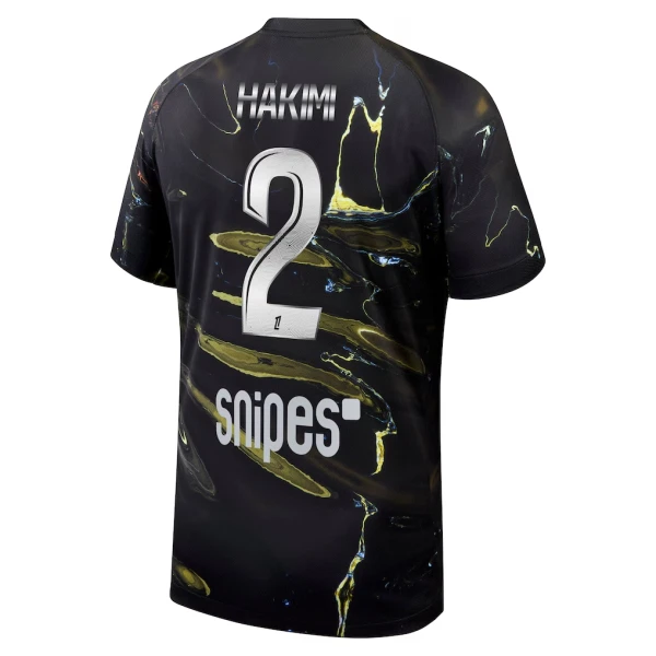 Maglia Paris Saint-Germain Hakimi 2 Night Uomo 2025-26
