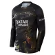Maglia Paris Saint-Germain Hakimi 2 Night Uomo 2025-26 Maniche Lunghe