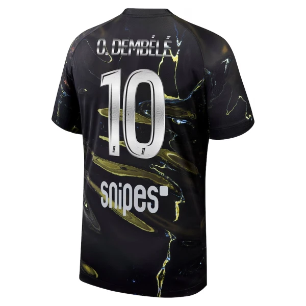 Maglia Paris Saint-Germain O. Dembele 10 Night Uomo 2025-26