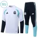 Argentina Felpe da Allenamento Bambino 1/4-Zip 2026-27 Bianca