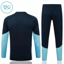 Argentina Felpe da Allenamento Bambino 1/4-Zip 2026-27 Navy