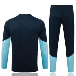 Argentina Felpe da Allenamento Uomo 1/4-Zip 2026-27 Navy