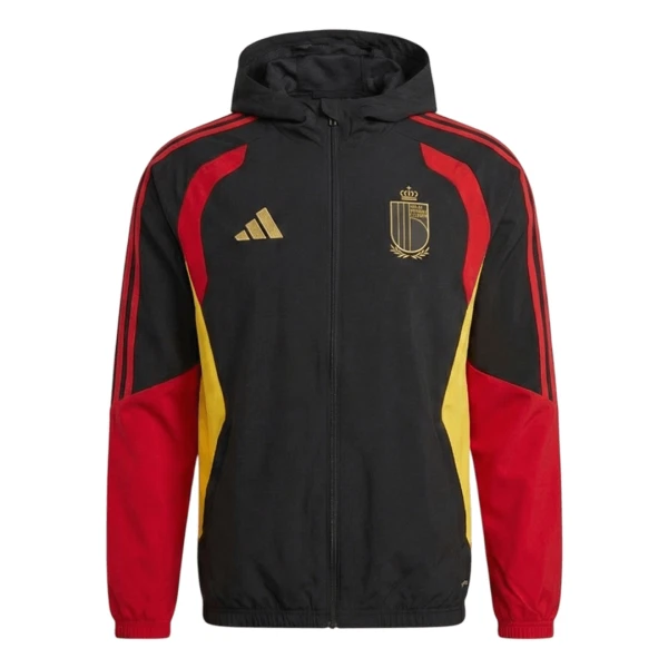 Belgio Felpe con Cappuccio da Allenamento Uomo 2026-27 Nera