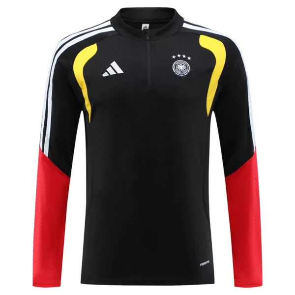 Germania Felpe da Allenamento Uomo 1/4-Zip 2026-27 Nera