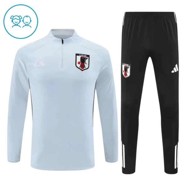 Giappone Felpe da Allenamento Bambino 1/4-Zip 2026 Bianca Giappone Felpe da Allenamento Bambino 1/4-Zip 2026 Bianca