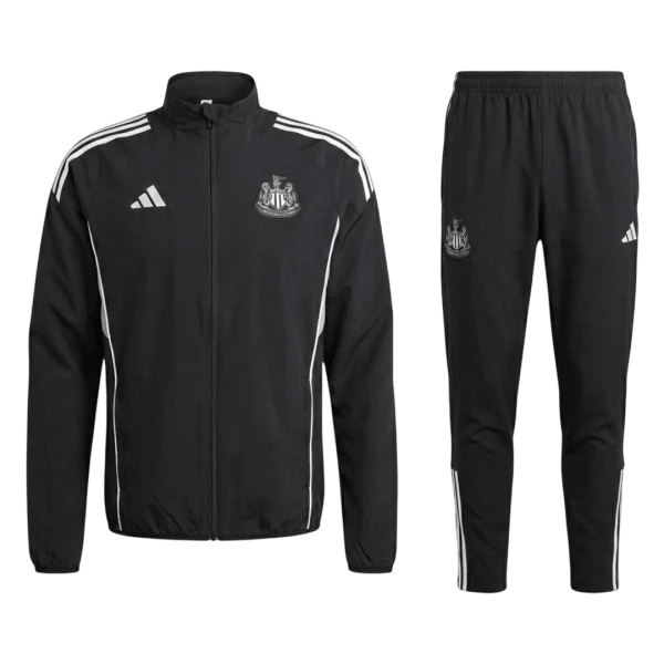 Newcastle United Tute da giacca da allenamento Uomo 2025-26 Nera Newcastle United Tute da giacca da allenamento Uomo 2025-26 Nera