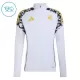 Real Madrid Felpe da Allenamento Bambino 1/4-Zip 2026-27 Bianca