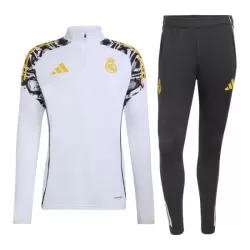 Real Madrid Felpe da Allenamento Uomo 1/4-Zip 2026-27 Bianca