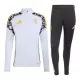 Real Madrid Felpe da Allenamento Uomo 1/4-Zip 2026-27 Bianca Real Madrid Felpe da Allenamento Uomo 1/4-Zip 2026-27 Bianca