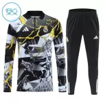 Real Madrid Marvel Felpe da Allenamento Bambino 1/4-Zip 2026-27 Nera