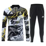 Real Madrid Marvel Felpe da Allenamento Uomo 1/4-Zip 2026-27 Nera