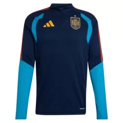 Spagna Felpe da Allenamento Uomo 1/4-Zip 2026-27 Navy