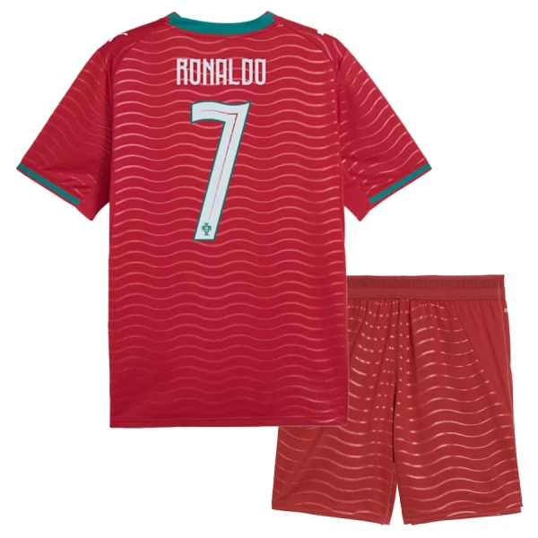 Completo calcio Portogallo Ronaldo 7 Bambino Primo Mondiali 2026 Completo calcio Portogallo Ronaldo 7 Bambino Primo Mondiali 2026