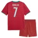 Completo calcio Portogallo Ronaldo 7 Bambino Primo Mondiali 2026 Completo calcio Portogallo Ronaldo 7 Bambino Primo Mondiali 2026
