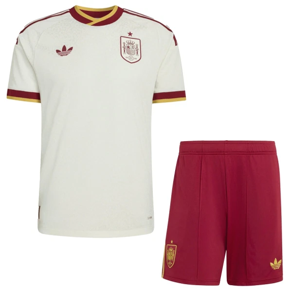 Completo calcio Spagna Bambino Secondo Mondiali 2026 Completo calcio Spagna Bambino Secondo Mondiali 2026