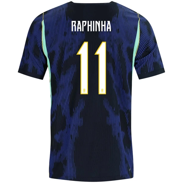 Maglia Brasile Raphinha 11 Uomo Secondo Mondiali 2026 Maglia Brasile Raphinha 11 Uomo Secondo Mondiali 2026