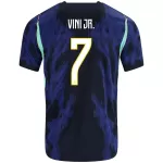 Maglia Brasile Vini JR. 7 Uomo Secondo Mondiali 2026