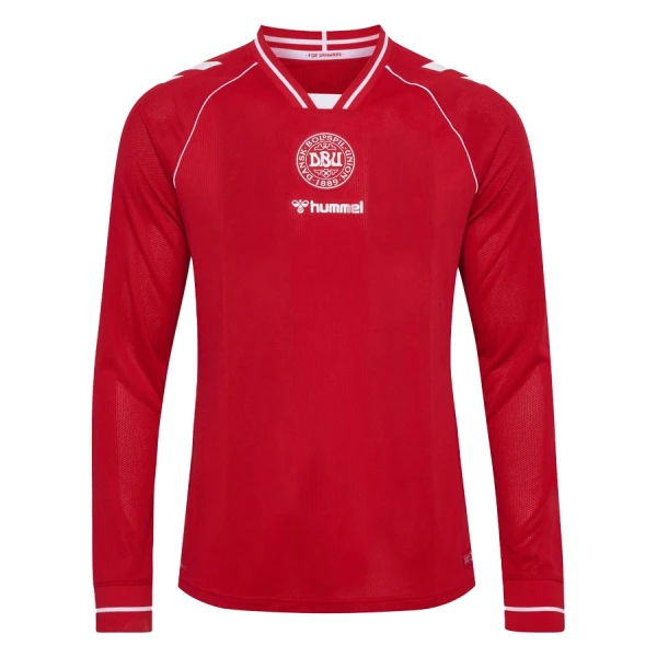 Maglia Danimarca Uomo Primo Mondiali 2026 Maniche Lunghe