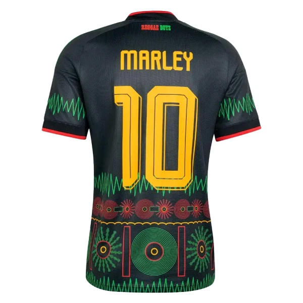 Maglia Giamaica Bob Marley 10 Uomo Secondo Mondiali 2026 Maglia Giamaica Bob Marley 10 Uomo Secondo Mondiali 2026