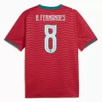 Maglia Portogallo Bruno Fernandes 8 Uomo Primo Mondiali 2026