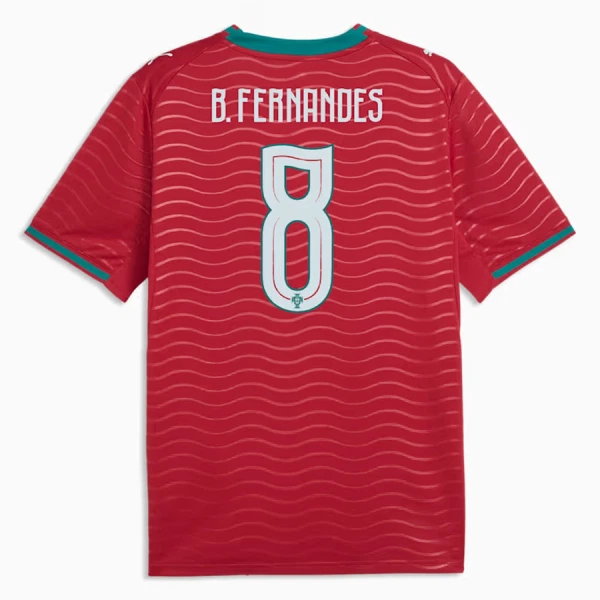 Maglia Portogallo Bruno Fernandes 8 Uomo Primo Mondiali 2026 Maglia Portogallo Bruno Fernandes 8 Uomo Primo Mondiali 2026