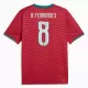 Maglia Portogallo Bruno Fernandes 8 Uomo Primo Mondiali 2026 Maglia Portogallo Bruno Fernandes 8 Uomo Primo Mondiali 2026