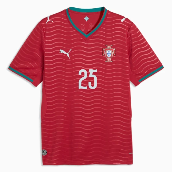 Maglia Portogallo Nuno Mendes 25 Uomo Primo Mondiali 2026