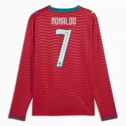 Maglia Portogallo Ronaldo 7 Uomo Primo Mondiali 2026 Maniche Lunghe