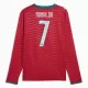 Maglia Portogallo Ronaldo 7 Uomo Primo Mondiali 2026 Maniche Lunghe Maglia Portogallo Ronaldo 7 Uomo Primo Mondiali 2026 Maniche Lunghe