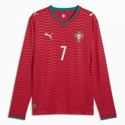 Maglia Portogallo Ronaldo 7 Uomo Primo Mondiali 2026 Maniche Lunghe