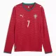 Maglia Portogallo Ronaldo 7 Uomo Primo Mondiali 2026 Maniche Lunghe
