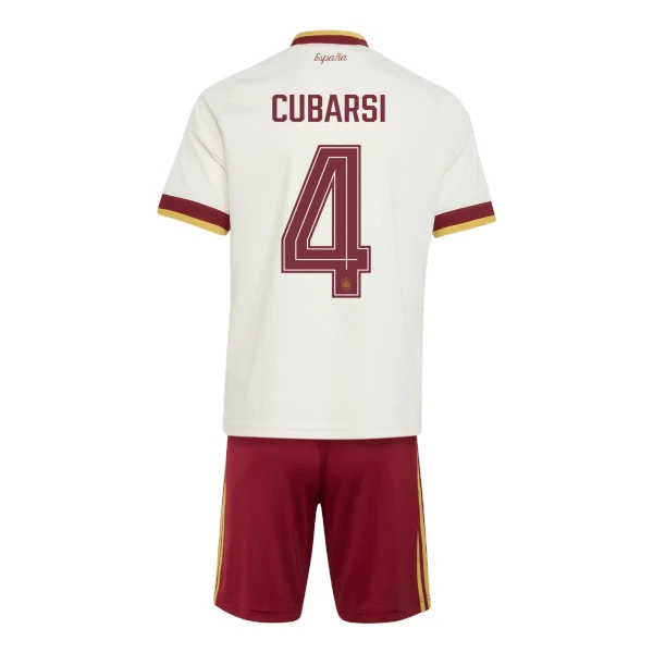 Completo calcio Spagna Cubarsi 4 Bambino Secondo Mondiali 2026