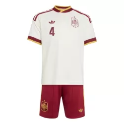 Completo calcio Spagna Cubarsi 4 Bambino Secondo Mondiali 2026