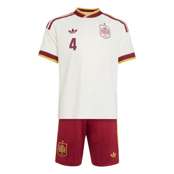 Completo calcio Spagna Cubarsi 4 Bambino Secondo Mondiali 2026