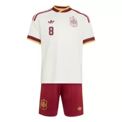 Completo calcio Spagna Fabian 8 Bambino Secondo Mondiali 2026
