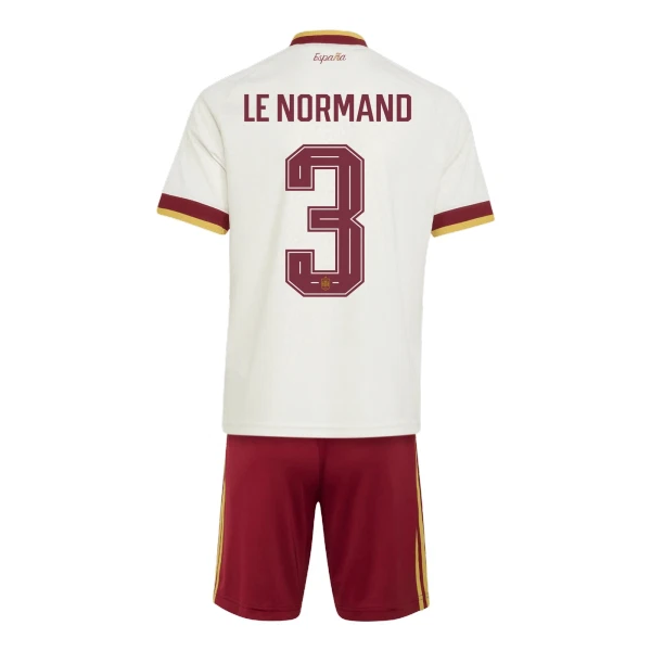 Completo calcio Spagna Le Normand 3 Bambino Secondo Mondiali 2026 Completo calcio Spagna Le Normand 3 Bambino Secondo Mondiali 2026