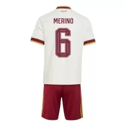 Completo calcio Spagna Merino 6 Bambino Secondo Mondiali 2026