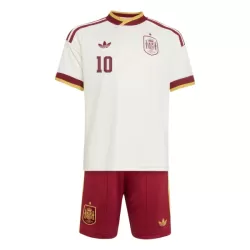 Completo calcio Spagna Olmo 10 Bambino Secondo Mondiali 2026