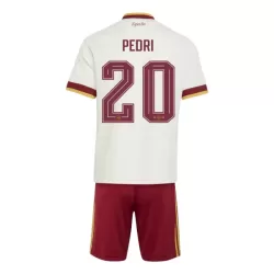 Completo calcio Spagna Pedri 20 Bambino Secondo Mondiali 2026