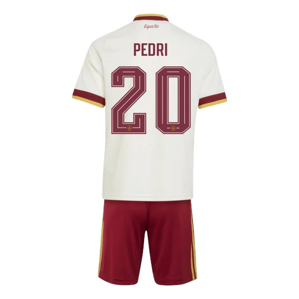 Completo calcio Spagna Pedri 20 Bambino Secondo Mondiali 2026 Completo calcio Spagna Pedri 20 Bambino Secondo Mondiali 2026
