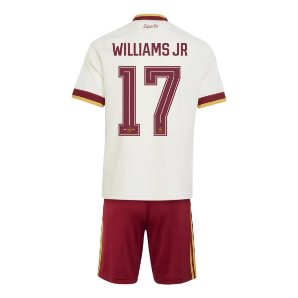 Completo calcio Spagna Williams JR 17 Bambino Secondo Mondiali 2026 Completo calcio Spagna Williams JR 17 Bambino Secondo Mondiali 2026