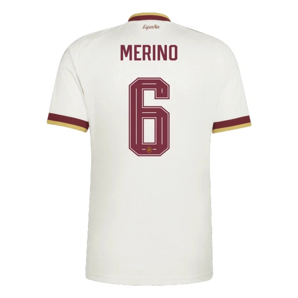 Maglia Spagna Merino 6 Uomo Secondo Mondiali 2026