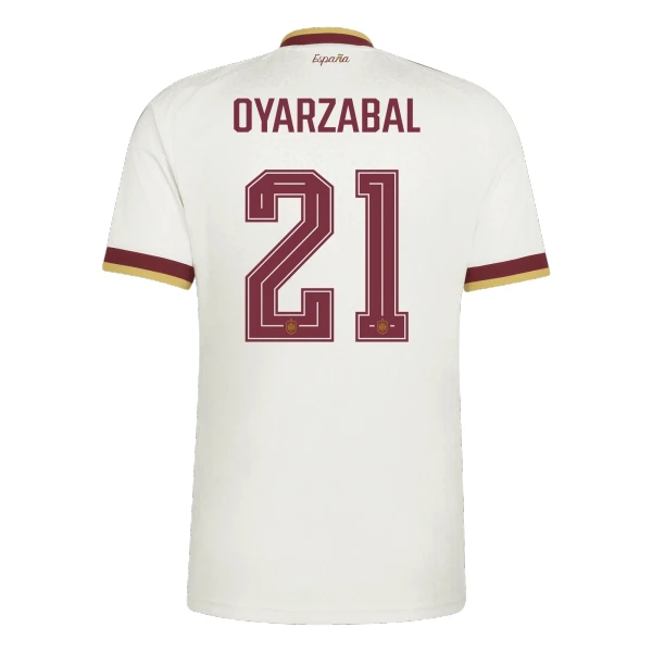 Maglia Spagna Oyarzabal 21 Uomo Secondo Mondiali 2026