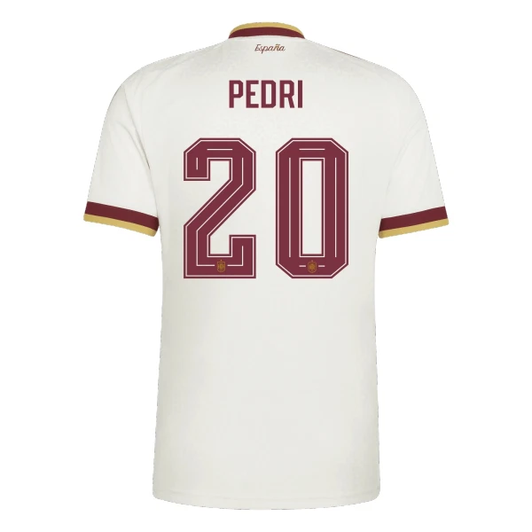 Maglia Spagna Pedri 20 Uomo Secondo Mondiali 2026