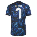 Maglia Argentina De Paul 7 Uomo Secondo Mondiali 2026