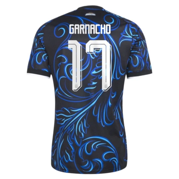 Maglia Argentina Garnacho 17 Uomo Secondo Mondiali 2026 Maglia Argentina Garnacho 17 Uomo Secondo Mondiali 2026