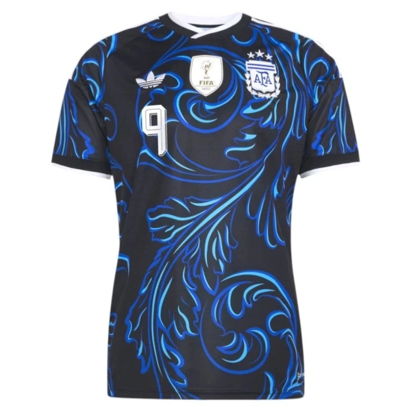 Maglia Argentina J. Alvarez 9 Uomo Secondo Mondiali 2026