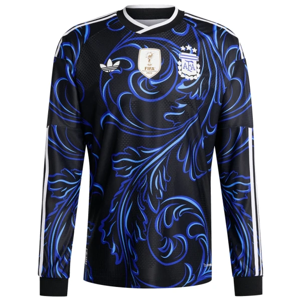 Maglia Argentina Uomo Secondo Mondiali 2026 Maniche Lunghe