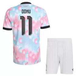 Completo calcio Belgio Doku 11 Bambino Secondo Mondiali 2026